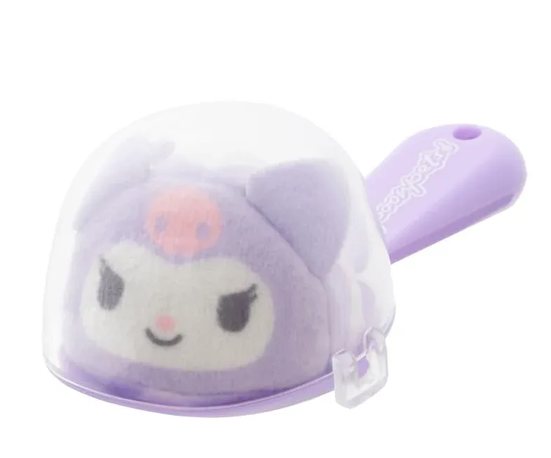 Sega Fave Spoon Pet Kuromi Collectible Plush Toy for Kids and Fans