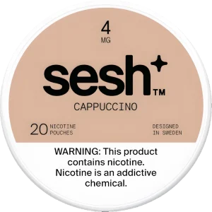 Sesh+ Cappuccino Nicotine Pouches (5 Pack)
