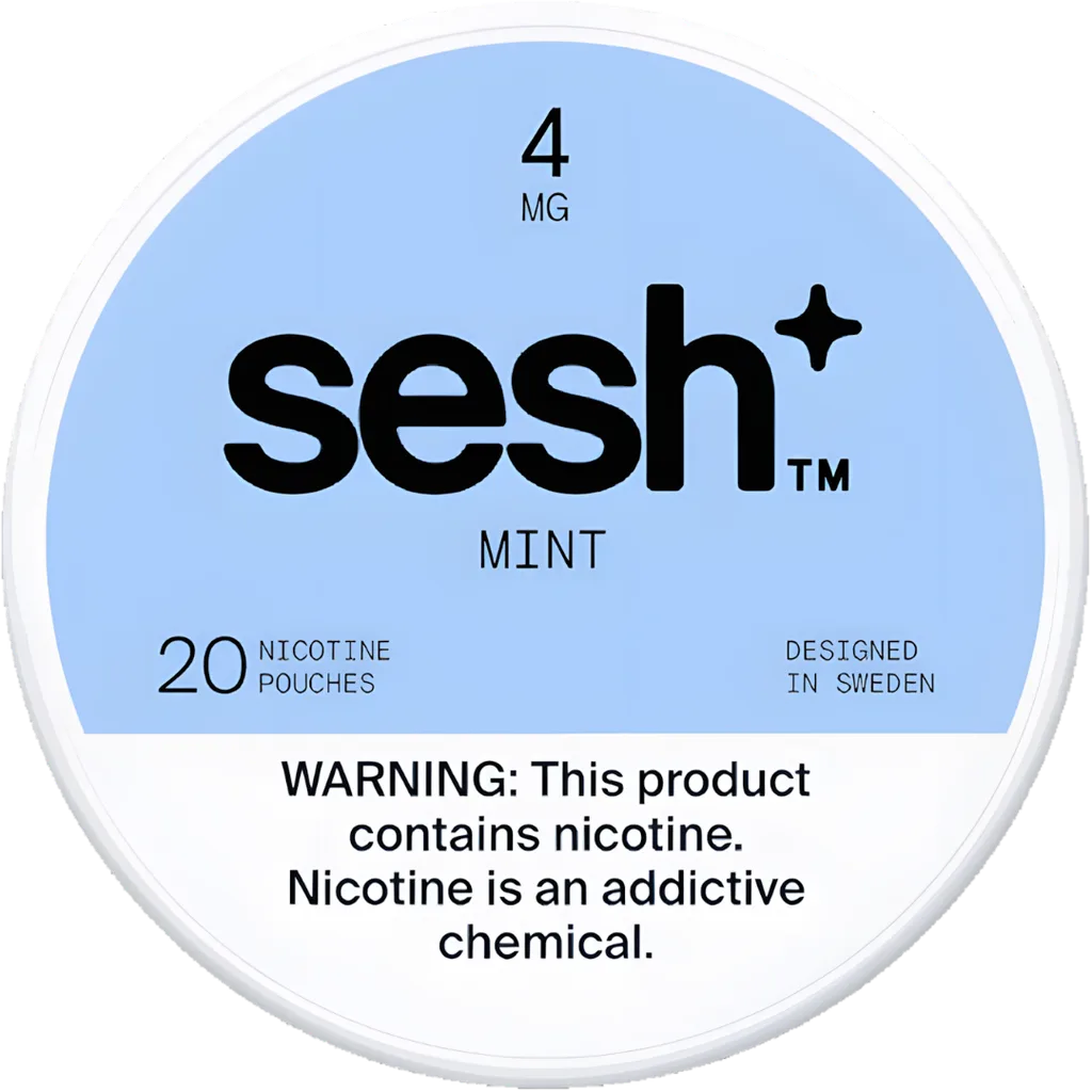 Sesh+ Mint Nicotine Pouches (5 Pack)
