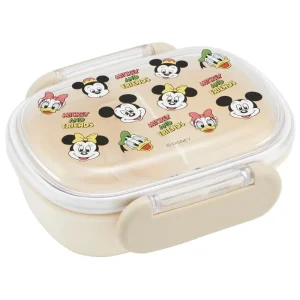 Skater Small Dome Lunch Box 270Ml - Disney Mickey Mouse & Friends Antibacterial