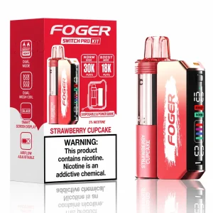 Strawberry Cupcake - Foger Switch Pro 30K Disposable Kit
