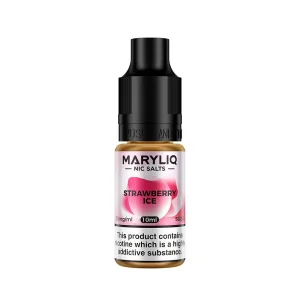 Strawberry Ice Nic Salt by Lost Mary Maryliq