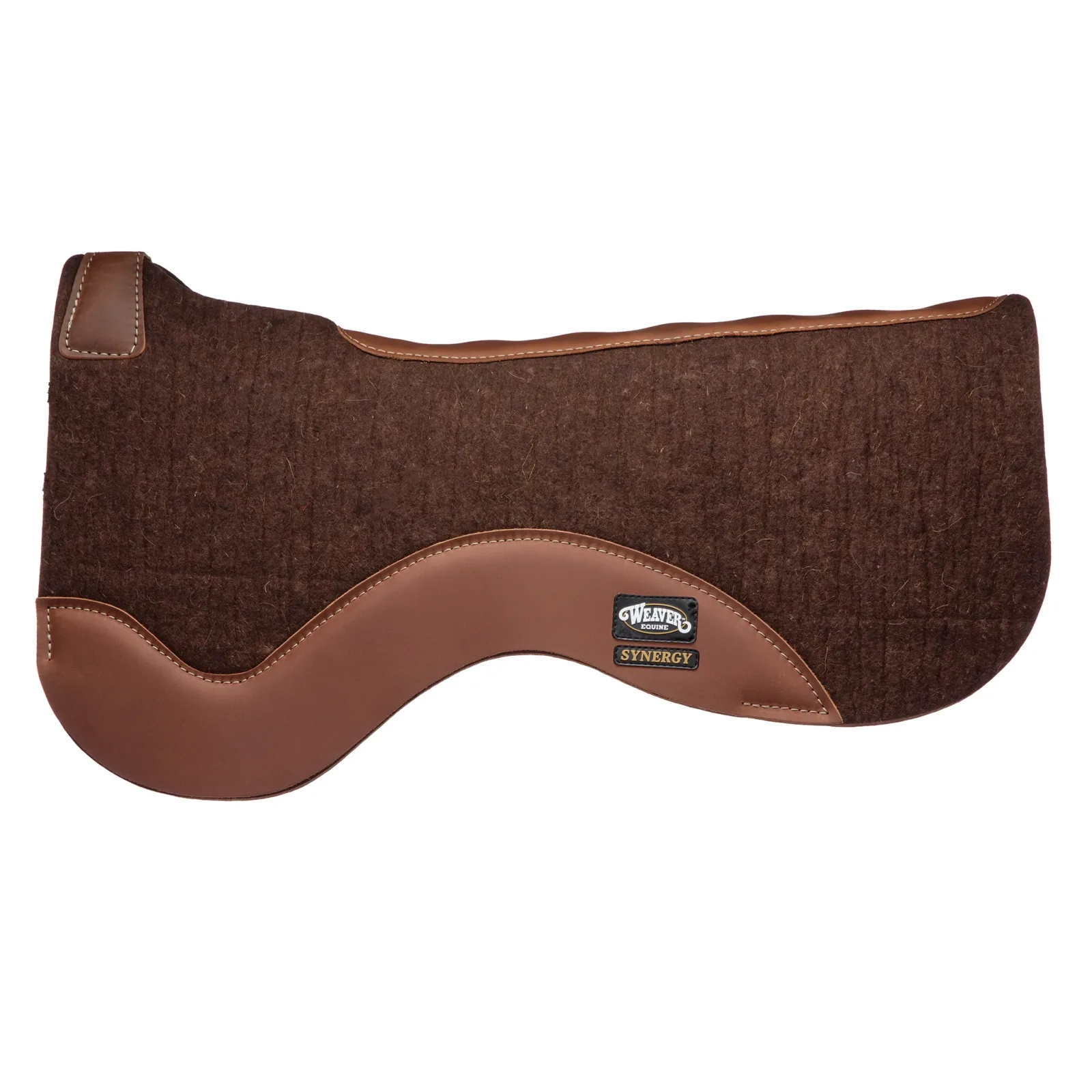 Synergy Contoured Close Contact Steam Pressed 100% Merino Felt Performance Saddle Pad - Image 2