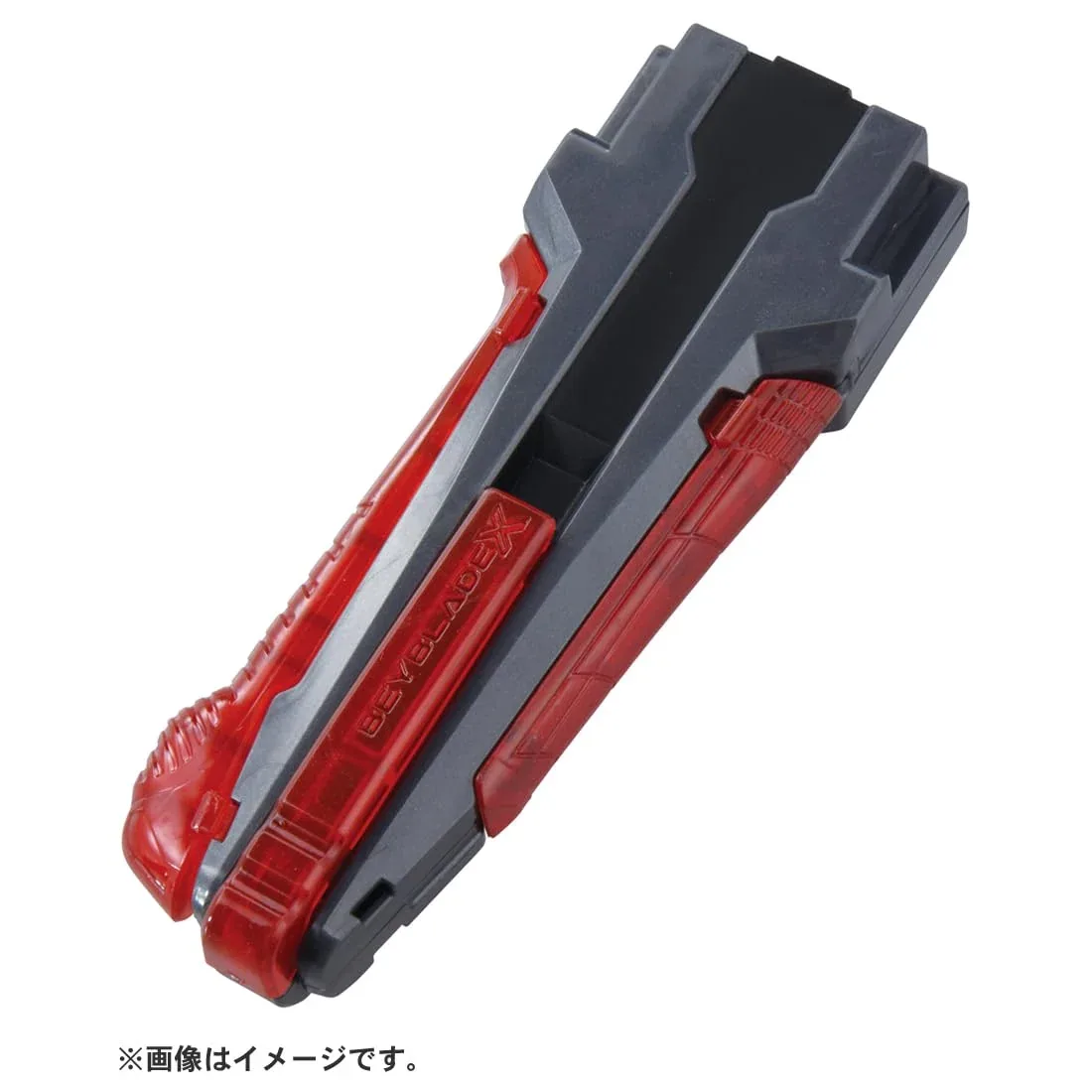Takara Tomy Beyblade X BX-41 Rubber Custom Grip Gunmetal Version - Image 2