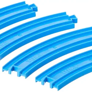 Takara Tomy Pla-Rail R-03 Curve Track 4 Pieces Japanese Track Parts For Train Models