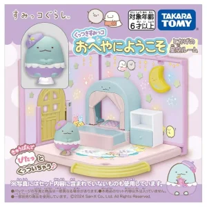 Takara Tomy Sticky Sumikko Lizard Starry Sky Room Decor Set