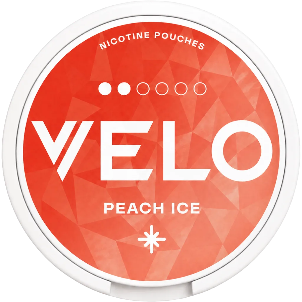 VELO Peach Ice Nicotine Pouches (5 Pack) - Image 2