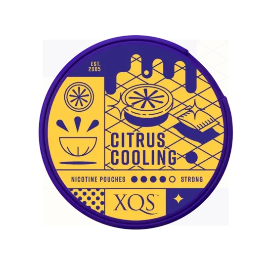 XQS Citrus Cooling 10mg Nicotine Pouches (5 Pack)