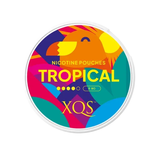 XQS Tropical 10mg Nicotine Pouches (5 Pack)