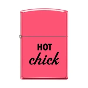 Zippo Lighter - Hot Chick Neon Pink