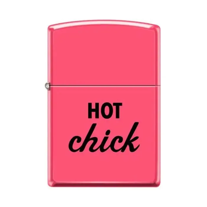 Zippo Lighter - Hot Chick Neon Pink